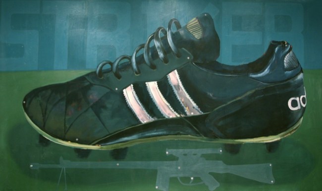 George Afedzi Hughes (Ghanaian-born American, b. 1962) 'Parallel' 2009-2011