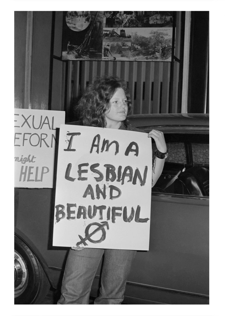 Phillip Potter. 'I am a Lesbian and Beautiful' 1971, printed 2014