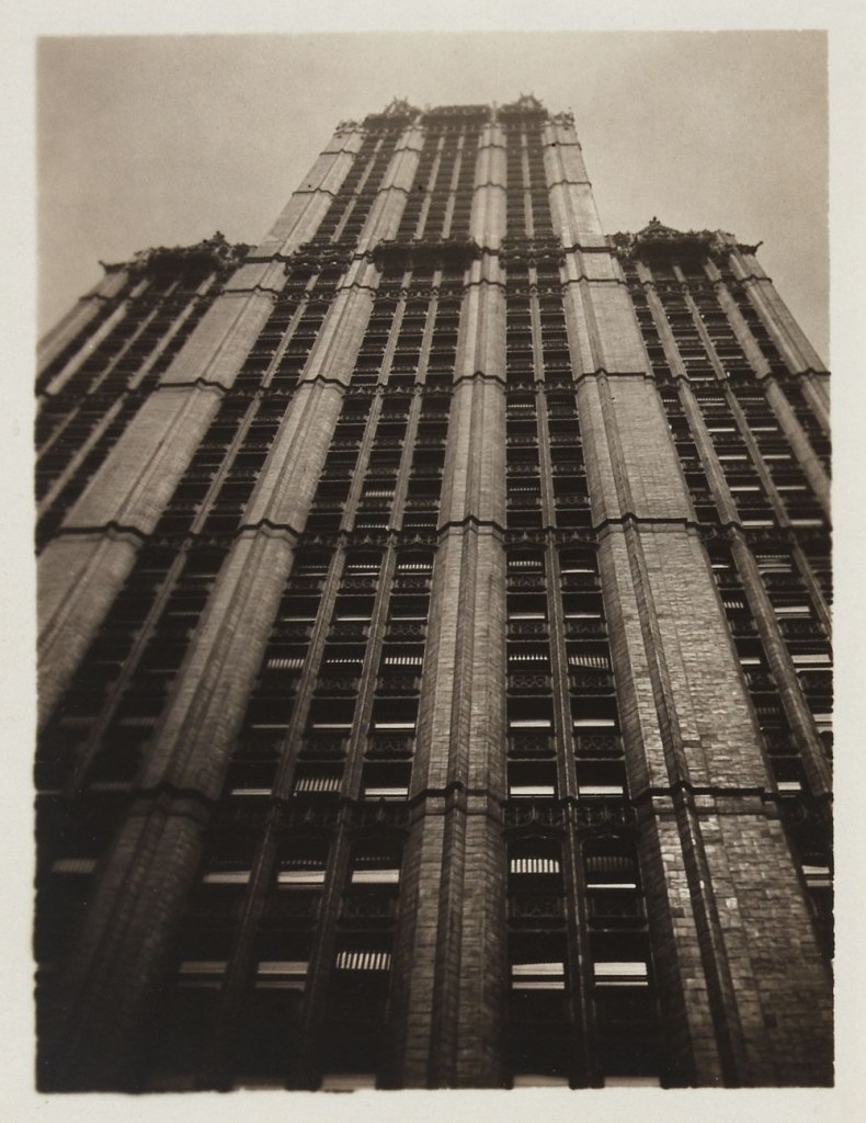 Knud Lonberg-Holm (Danish, 1895-1972) 'Woolworth Building – Oblique View' 1923 Knud Lonberg-Holm (Danish, 1895-1972) 'Woolworth Building – Oblique View' 1923