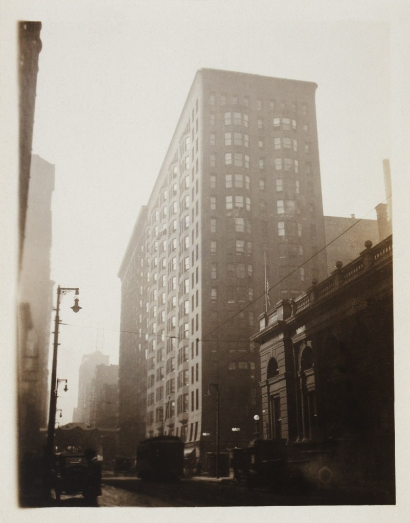 Knud Lonberg-Holm (Danish, 1895-1972) 'Chicago, Skyscraper of the Second Period' c. prior to 1926 Knud Lonberg-Holm (Danish, 1895-1972) 'Chicago, Skyscraper of the Second Period' c. prior to 1926