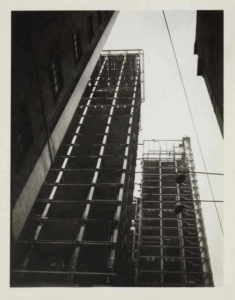 Knud Lonberg-Holm (Danish, 1895-1972) 'Chicago, 2 Skyscrapers' c. prior to 1926