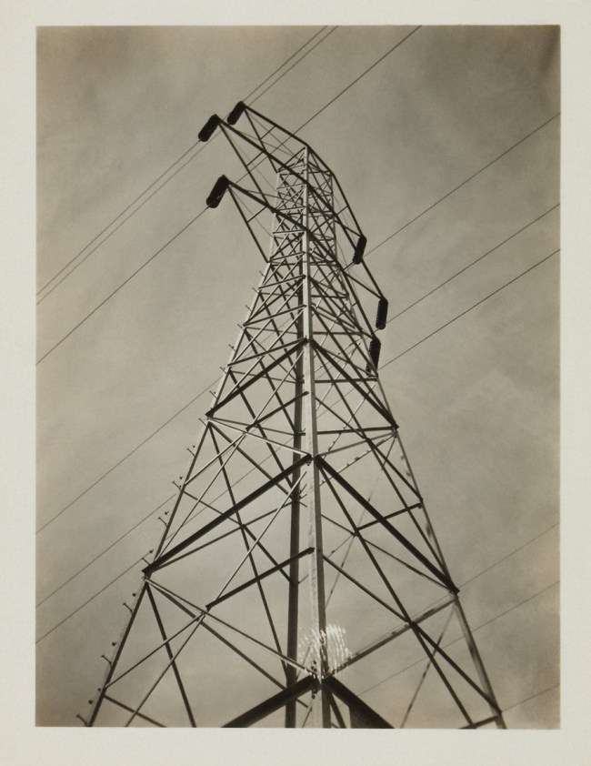 Knud Lonberg-Holm (Danish, 1895-1972) 'Photograph of Antenna' c. 1923-1924