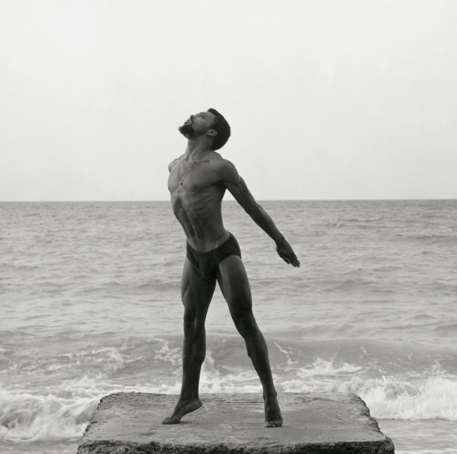 Robert Mapplethorpe (American, 1946-1989) 'Milton Moore' 1981 (detail)