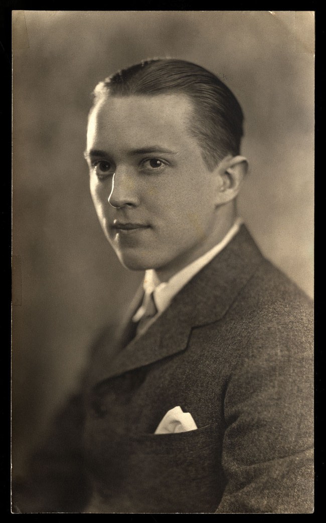 Unidentified Artist. 'Bix Beiderbecke' c. 1920