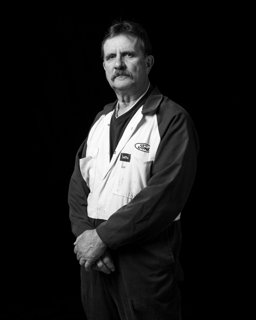 Cameron Clarke. 'Loui Nedeski, Ford Motor Company, Geelong' 2014 Cameron Clarke. 'Loui Nedeski, Ford Motor Company, Geelong' 2014