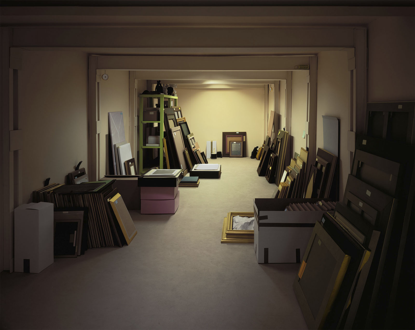 Thomas Demand (German, b. 1964) 'Vault' 2012