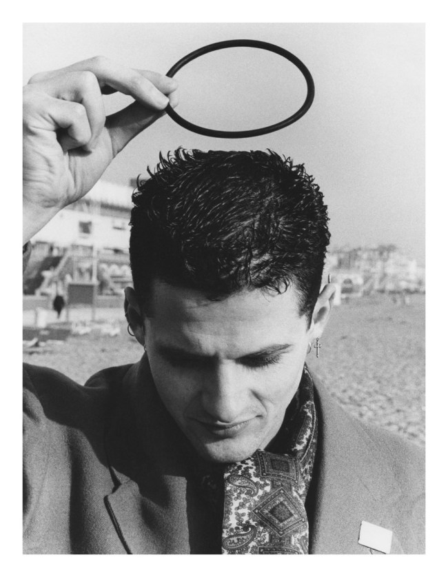 Marcus Bunyan (Australian, b. 1958) 'Craig with halo' 1984