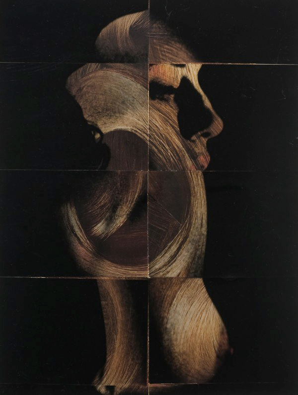 Robert Heinecken (American, 1931-2006) 'Figure Parts / Hair' 1967 