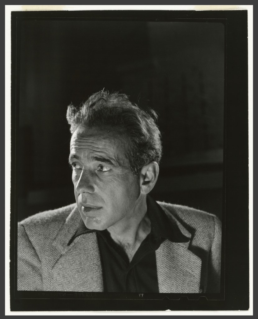 Philippe Halsman (American born Latvia, 1906-1979) 'Humphrey Bogart' 1944 Philippe Halsman (American born Latvia, 1906-1979) 'Humphrey Bogart' 1944
