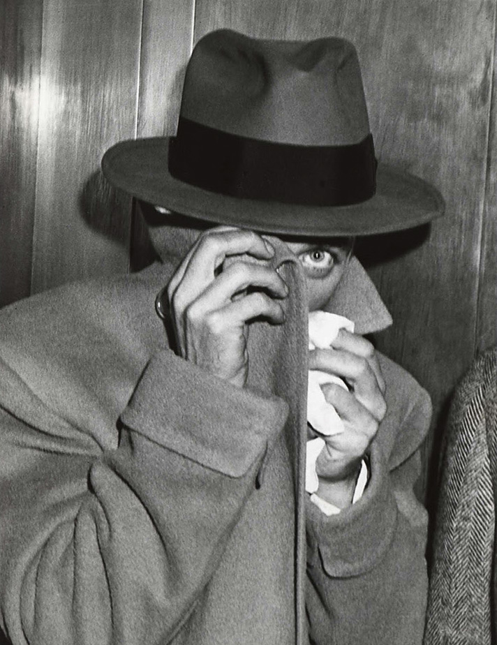 Bill Wasilevich (American, active 1940s) 'Jimmy "One Eye" Collins After Arraignment' 1946