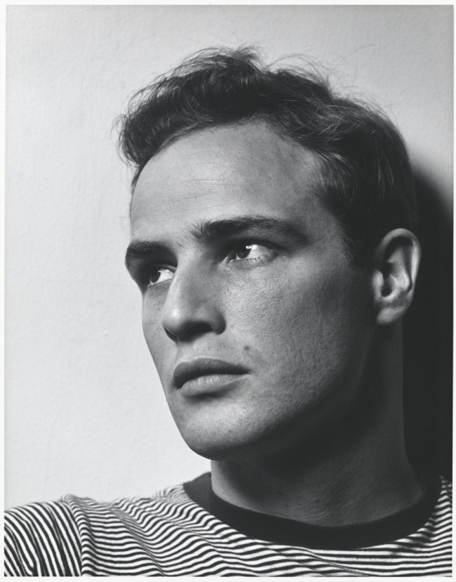 Philippe Halsman (American, 1906-1979) 'Marlon Brando' 1950 (printed later)