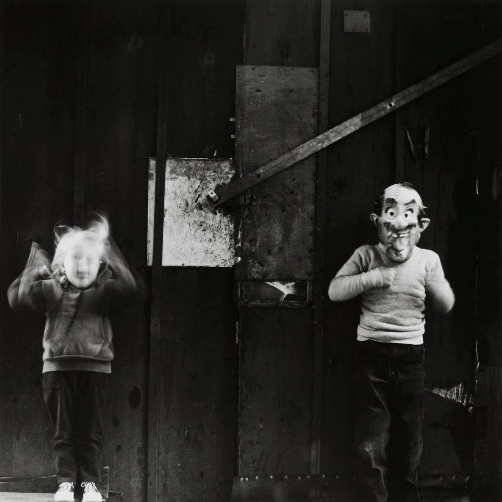 Ralph Eugene Meatyard (American, 1925-1972) 'Occasion for Diriment' 1962 from the exhibition 'Now You See It: Photography and Concealment' at the Metropolitan Museum of Art, New York, March - Sept, 2014