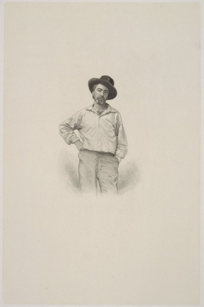 Samuel Hollyer (British, 1826-1919) 'Leaves of Grass, 1st Edition' Copy after: Gabriel Harrison 1855