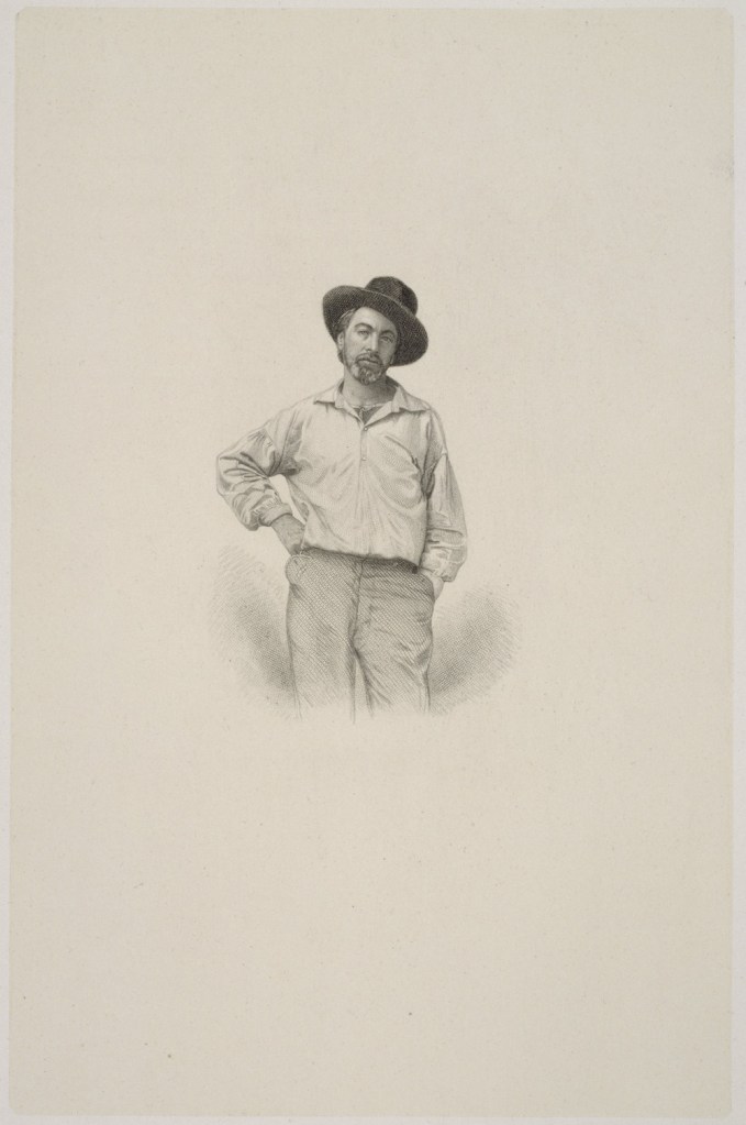 Samuel Hollyer (British, 1826-1919) 'Leaves of Grass, 1st Edition' Copy after: Gabriel Harrison 1855 Samuel Hollyer (British, 1826-1919) 'Leaves of Grass, 1st Edition' Copy after: Gabriel Harrison 1855