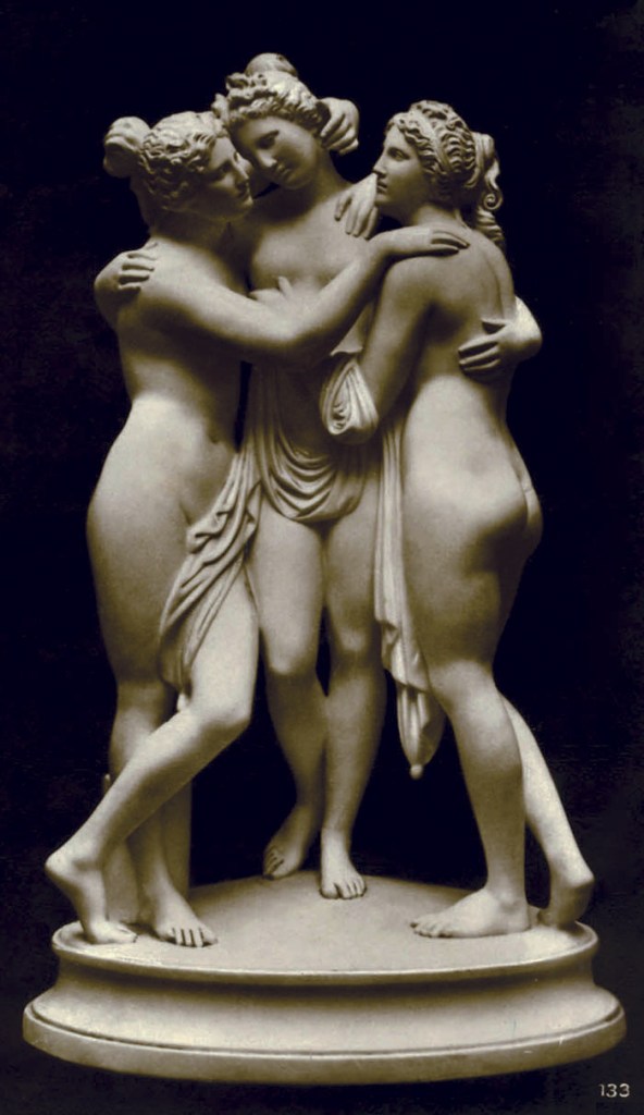 Friedrich O. Wolter (German, 1865-1931) 'Drei Grazien' (Three Graces) Date unknown