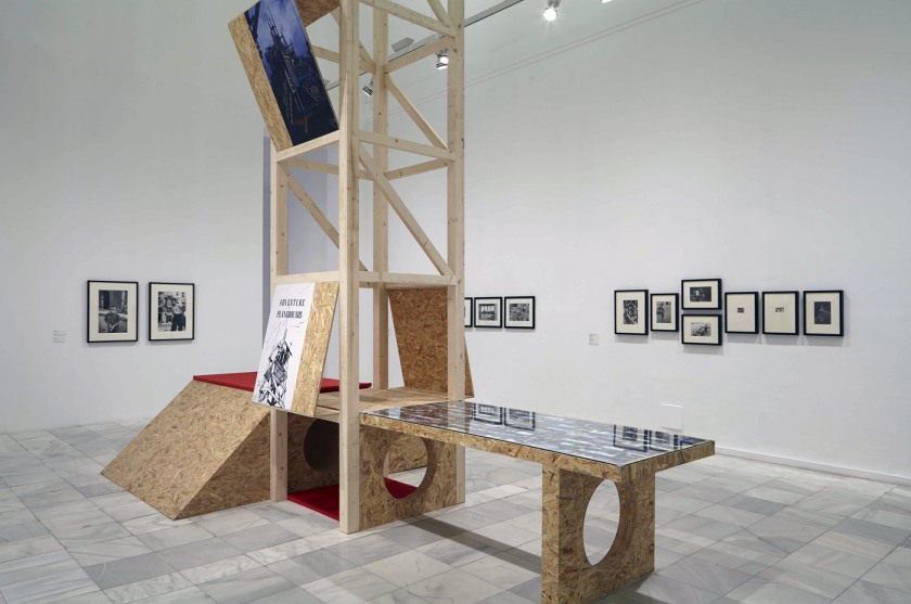 Installation view of the exhibition 'Playgrounds. Reinventing the square'