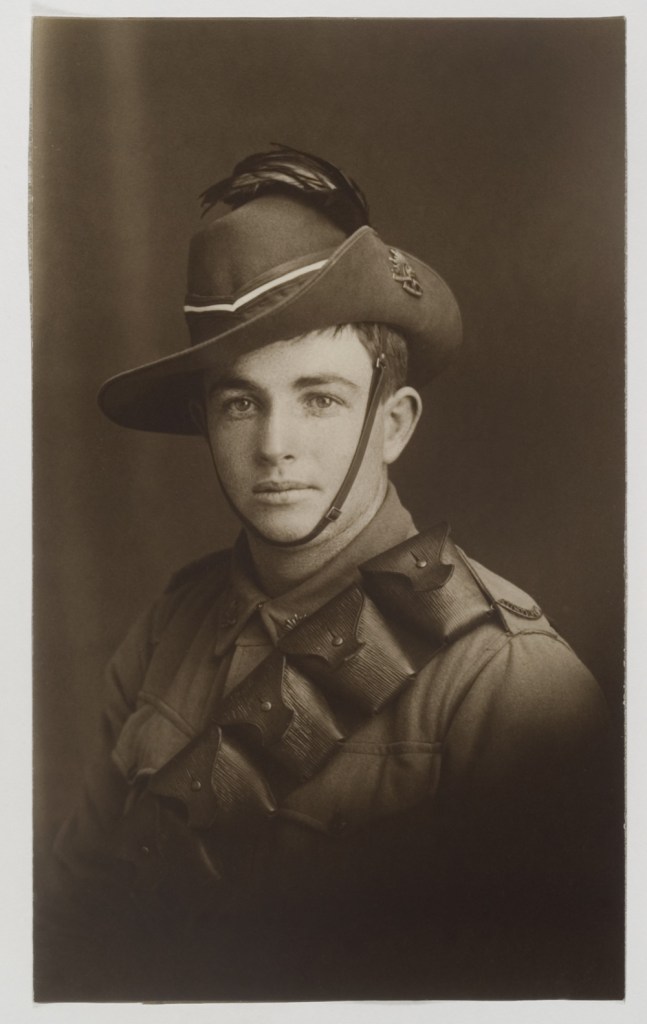 Crown Street Studios. 'Claude James Hunt' c. 1918