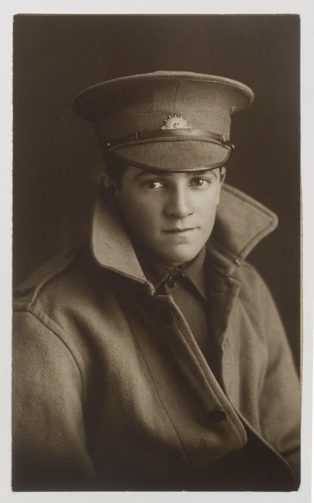 Crown Street Studios. 'Roy Wilfred Williams' c. 1918