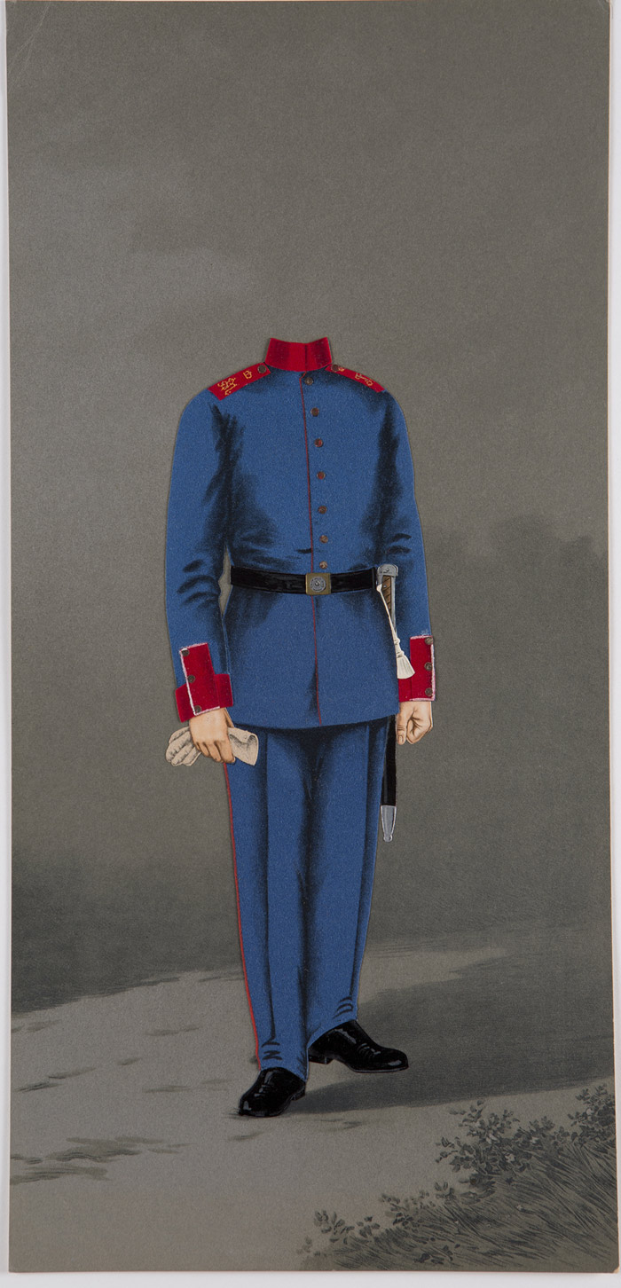Unknown artist. 'Template for a photomontage (Royal Bavarian Infantry Regiment)' 2nd half of the 19th century