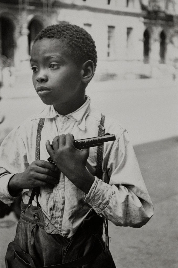 Helen Levitt (American, 1913-2009) 'Untitled (Boy and gun)' 1940