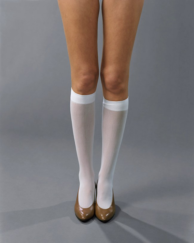 Josephine Meckseper (German, b. 1964) 'Blow-Up (Michelli, Knee-Highs)' 2006