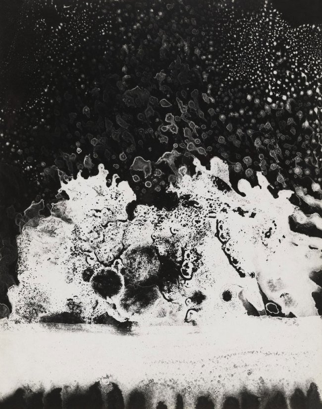György Kepes (American born Hungary, 1906-2001) 'Abstraction – Surface Tension #2' c. 1940
