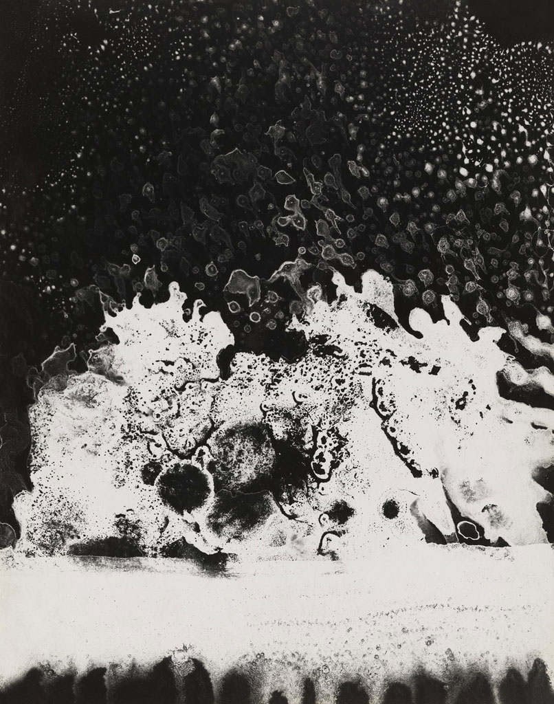 György Kepes (American born Hungary, 1906-2001) 'Abstraction – Surface Tension #2' c. 1940