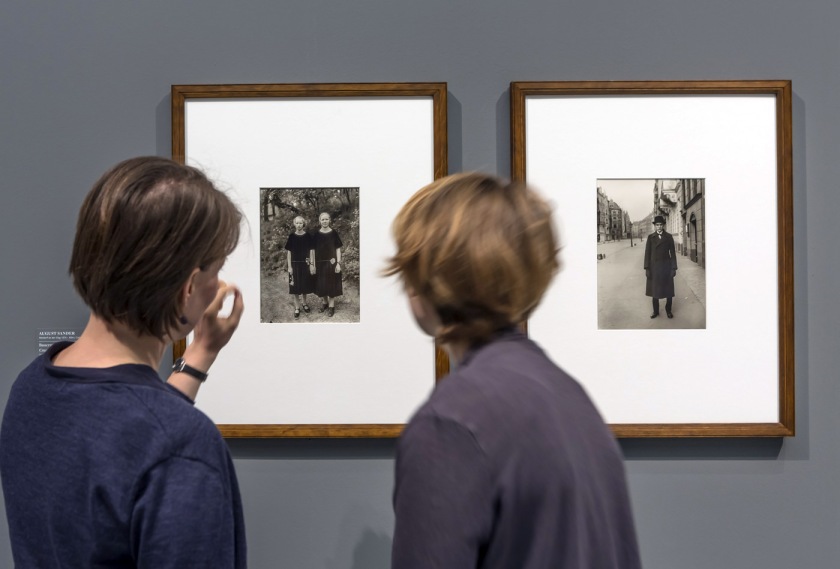 Installation view of the exhibition 'Lichtbilder. Photography at the Städel Museum from the Beginnings to 1960'