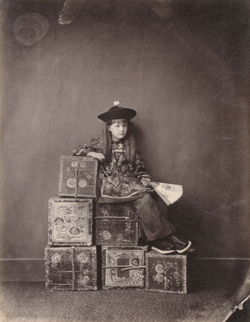 Lewis Carroll (1832-1898) 'Alexandra "Xie" Kitchin as Chinese "Tea-Merchant" (on Duty)' 1873