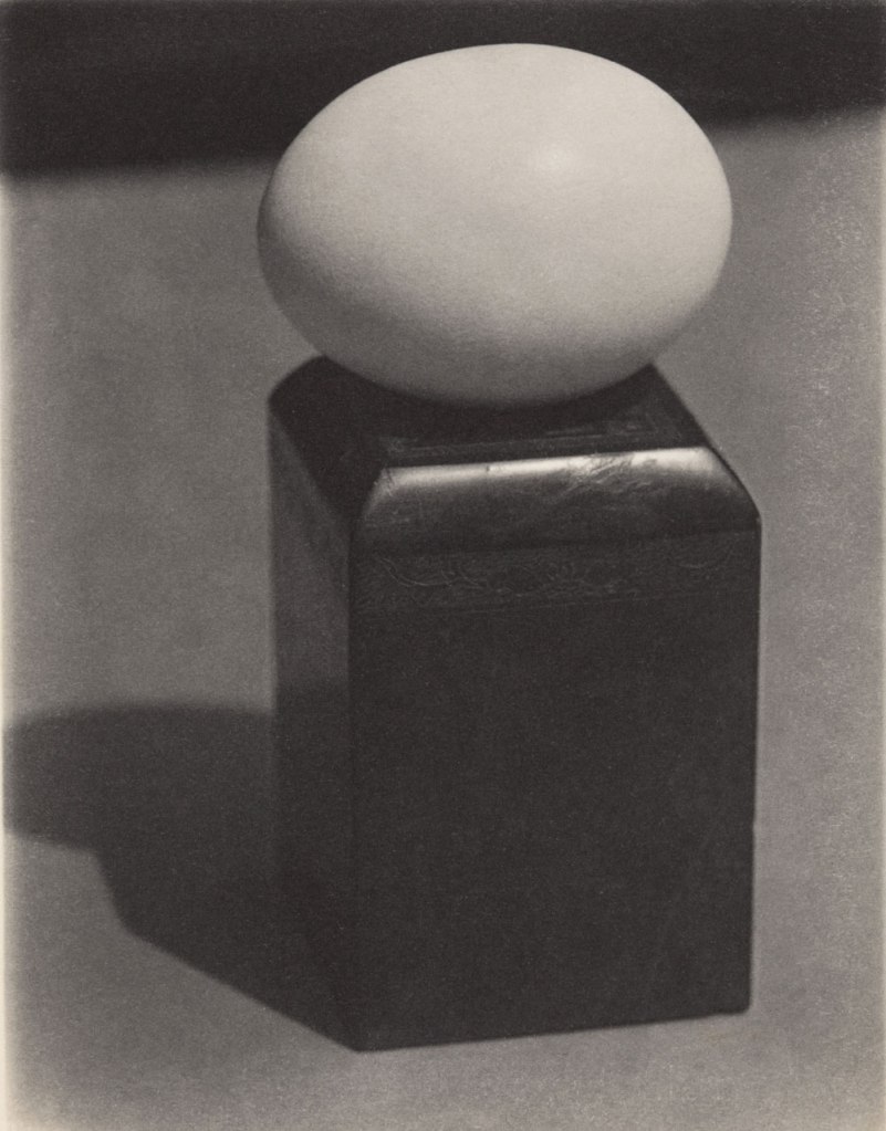Paul Outerbridge (American, 1896-1958) 'Egg on Block' 1923 Paul Outerbridge (American, 1896-1958) 'Egg on Block' 1923