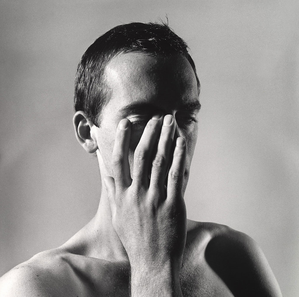 Peter Hujar (American, 1934-1987) 'David Wojnarowicz with Hand Touching Eye' 1981