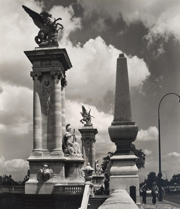Max Dupain (Born Australia 1911, died 1992) 'Untitled (Pont Alexandre III with sculptural balustrade)' 1978