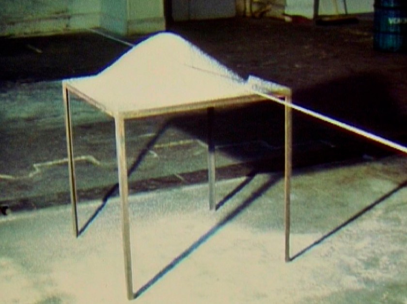 Roman Signer (Swiss, born 1938) 'Sand Cone (Sandkegel)' 1984