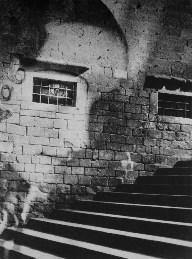 Kati Horna (Mexican born Hungary, 1912-2000) 'Subida a la catedral [Ascending to the Cathedral], Spanish Civil War' Barcelona 1938