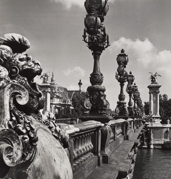 Max Dupain (Born Australia 1911, died 1992) 'Untitled (the balustrade of Pont Alexandre III)' 1978