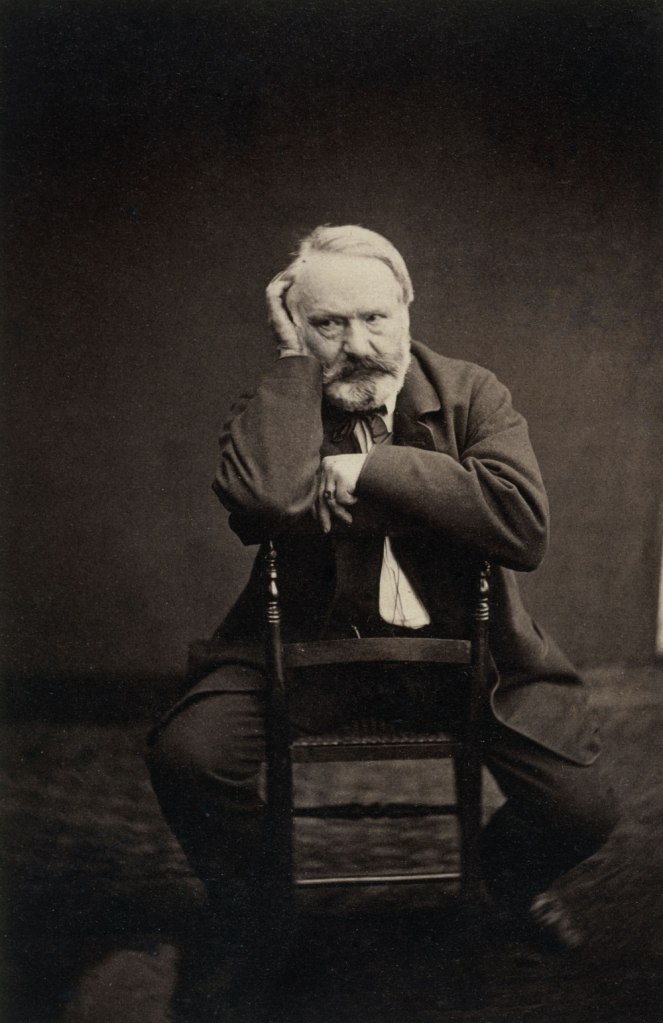 Edmond Bacot (French, 1814-1875) 'Victor Hugo en 1862' (Victor Hugo in 1862) 1862 from the exhibition 'Victor Hugo: Les Misérables - From Page to Stage' at the State Library of Victoria, Melbourne, July - November, 2014