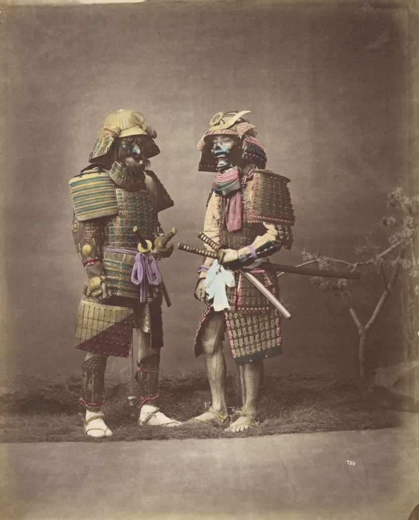 Baron Raimund von Stillfried (Austrian, 1839-1911) 'No title (Samurai in armour)' c. 1875