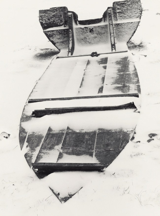 Minor White (American, 1908-1976) 'Essence of Boat, Lanesville, Massachusetts' 1967