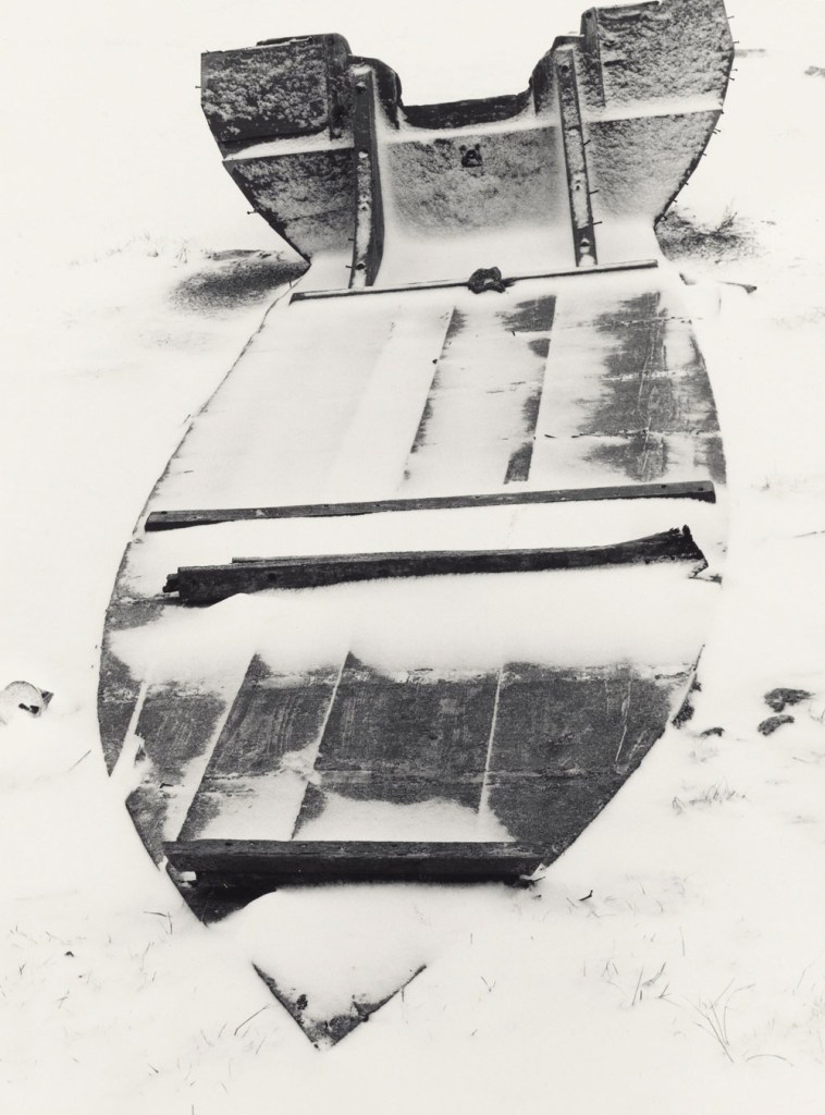 Minor White (American, 1908-1976) 'Essence of Boat, Lanesville, Massachusetts' 1967