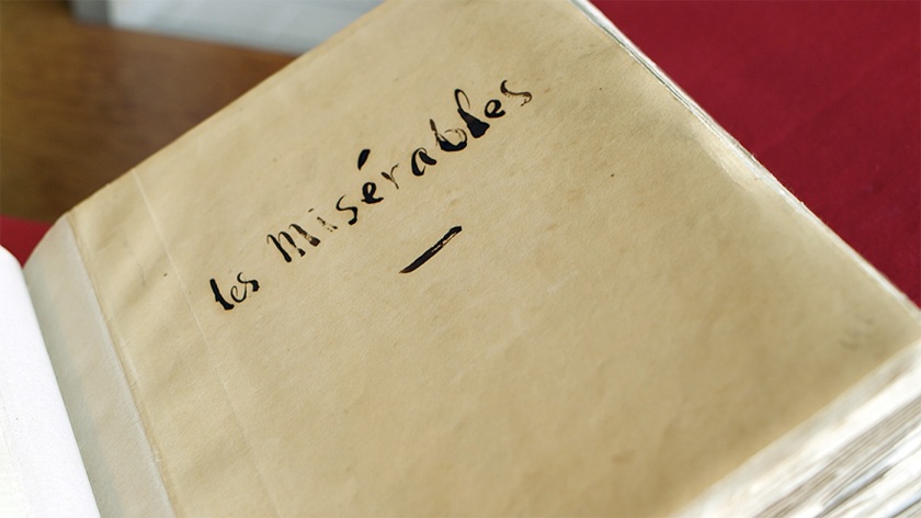 Victor Hugo. 'Title page of 'Les Misérables' vol. 1' 1845-1862