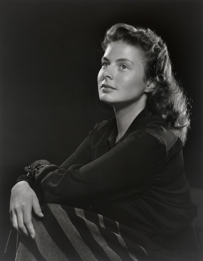 Yousuf Karsh (Armenian-Canadian, 1908-2002) 'Ingrid Bergman' 1946