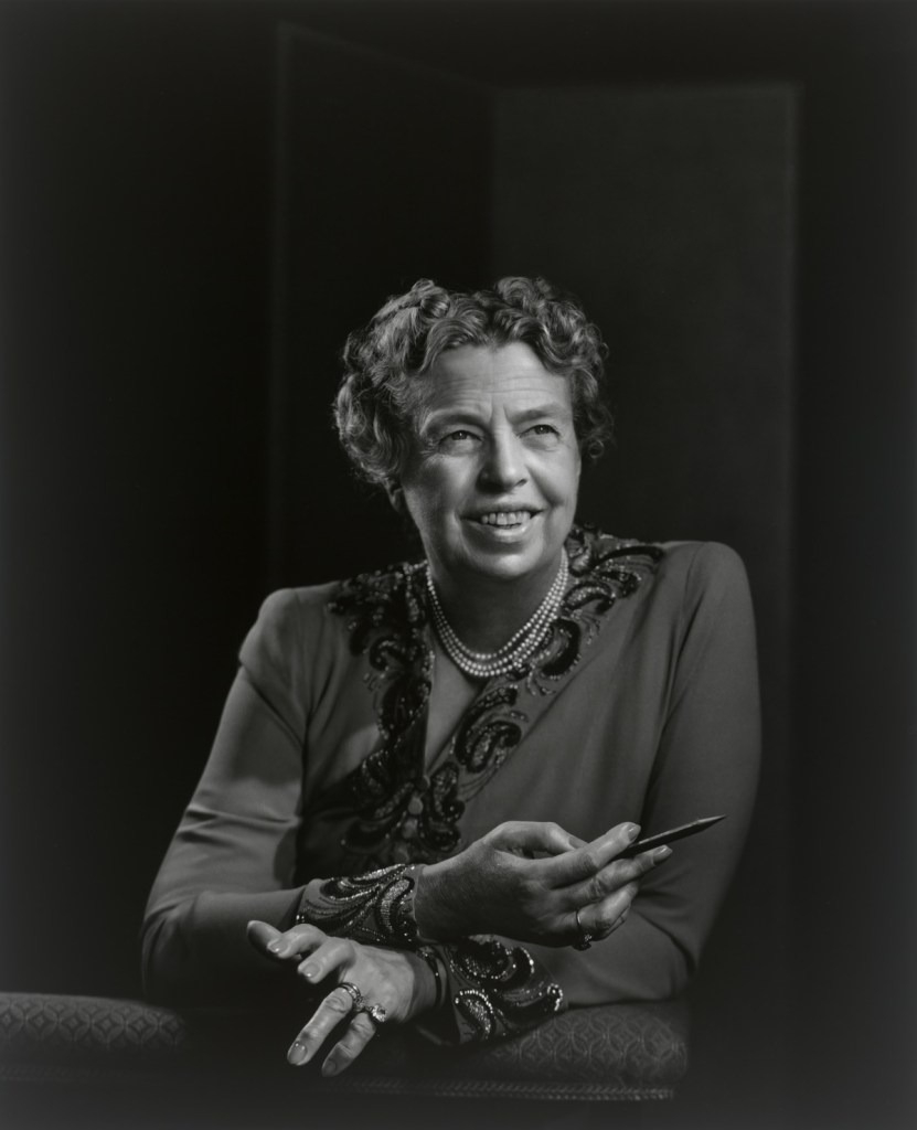 Yousuf Karsh (Armenian-Canadian, 1908-2002) 'Eleanor Roosevelt' 1944 Yousuf Karsh (Armenian-Canadian, 1908-2002) 'Eleanor Roosevelt' 1944