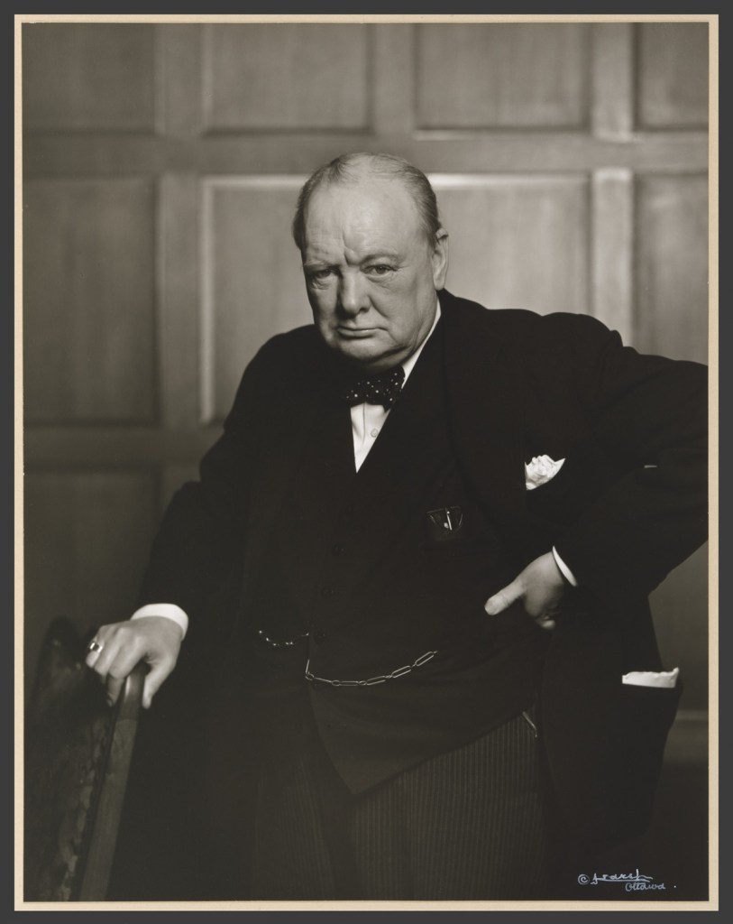 Yousuf Karsh (Armenian-Canadian, 1908-2002) 'Sir Winston Leonard Spencer Churchill' 1941 Yousuf Karsh (Armenian-Canadian, 1908-2002) 'Sir Winston Leonard Spencer Churchill' 1941