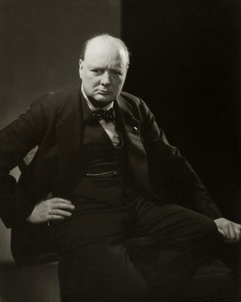 Edward Steichen (American, 1879-1973) 'Winston Churchill' 1932
