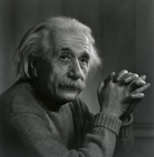 Yousuf Karsh (Armenian-Canadian, 1908-2002) 'Albert Einstein' 1948