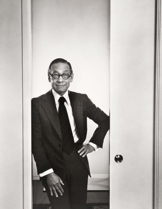 Yousuf Karsh (Armenian-Canadian, 1908-2002) 'I. M. Pei' 1979