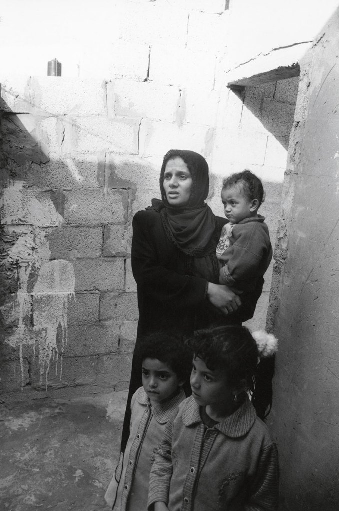 Jean Mohr (Swiss, 1925-2018) 'A needs assessment visit to stricken families, Khan Yunis, Gaza, 2002' Jean Mohr (Swiss, 1925-2018) 'A needs assessment visit to stricken families, Khan Yunis, Gaza, 2002'