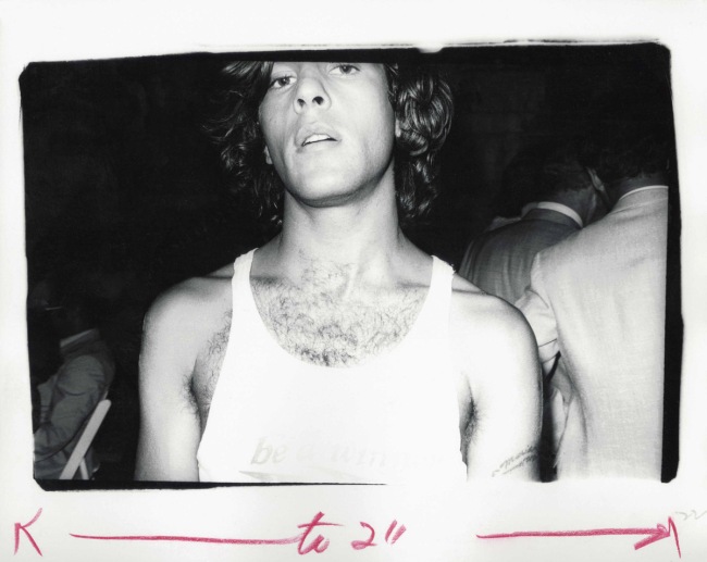 Andy Warhol. 'Unidentified Male' c. 1979