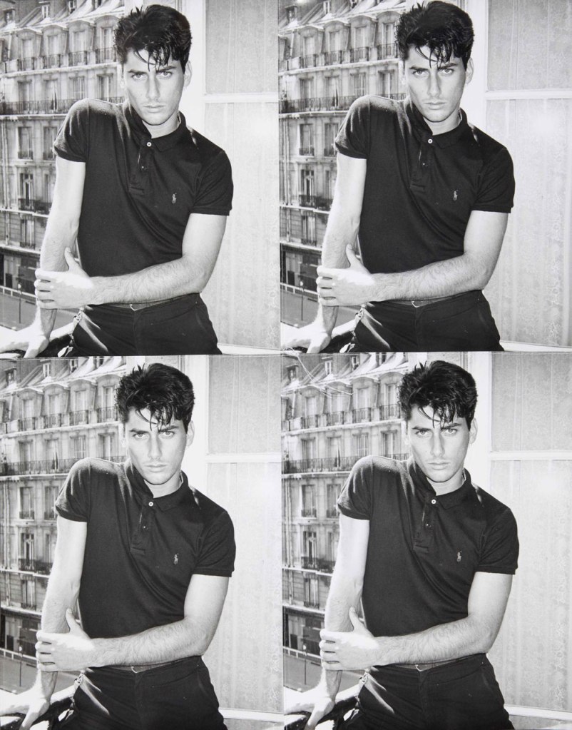 Andy Warhol (American, 1928-1987) 'Young Man in Paris' c. 1977