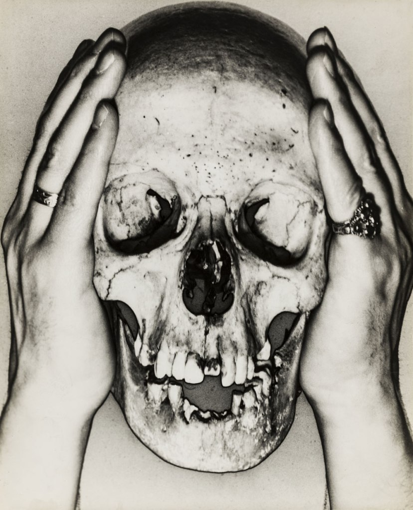Erwin Blumenfeld (American born Germany, 1897-1969) 'Skull' 1932/33